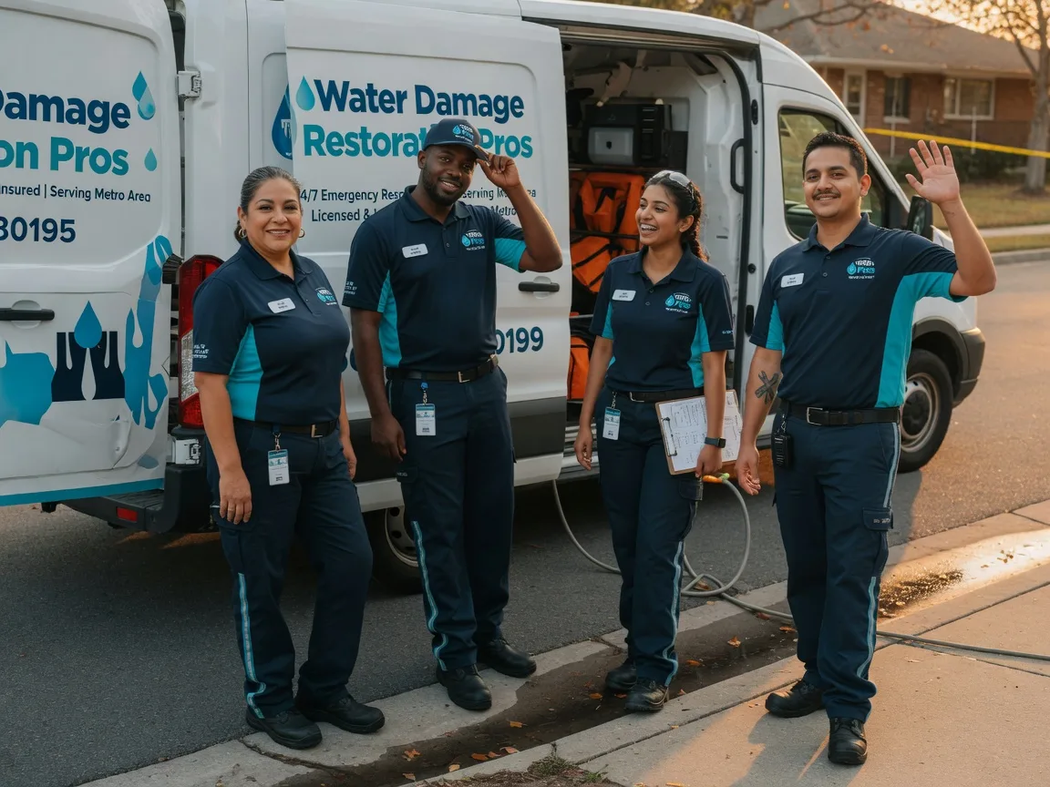 Water Damage Restoration company in West Point, MS